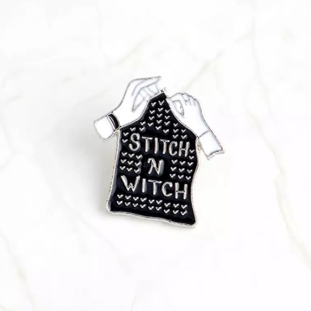 🎉 New Stitch N Witch Knitting Pin